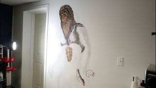 Crazy Wall Mural for my Home Office Part 1 of 3