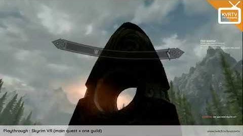 Skyrim VR : Playthrough #2 - Riverwood and Bleak Falls Barrow | Rift S