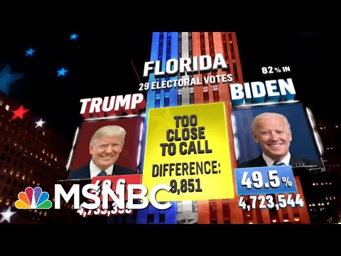 Biden Wins DE, MD, NJ, MA, DC While Trump Carries Oklahoma, NBC News Projects | MSNBC