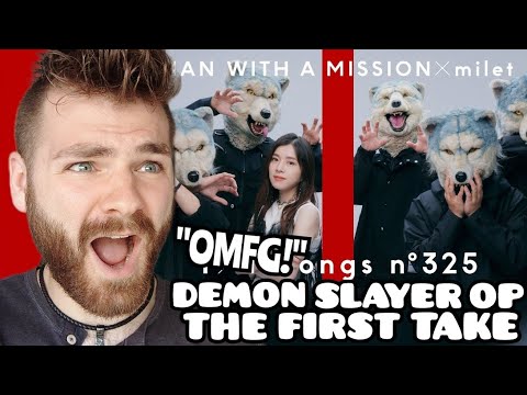 MAN WITH A MISSION × milet "Kizuna no Kiseki" | Demon Slayer Opening | THE FIRST TAKE | REACTION