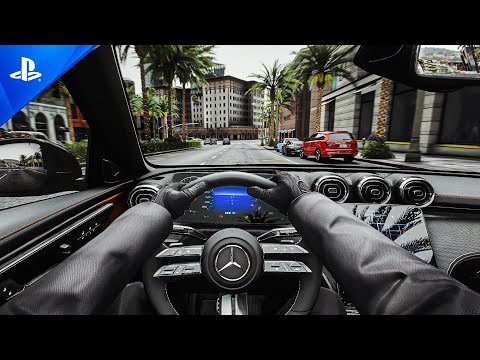 GTA 6 Graphics - POV 2023 Mercedes-Benz C-Class - i9 13900k u0026 RTX 4090 Gameplay! [GTA 5 PC Mods]