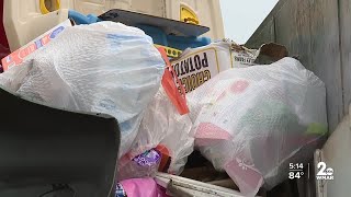 Baltimore City's Dept. of Public Works dumpster pilot program to alleviate recycling delays