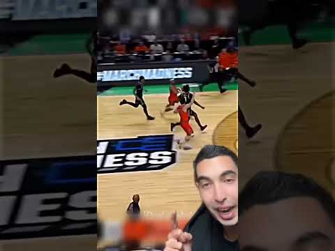 Karma instantáneo🤯 #ncaa #baloncesto