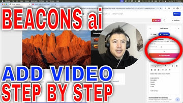 ✅ How To Add Video To Beacons ai Course 🔴