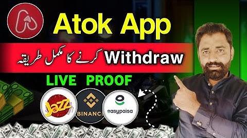 How To Withdraw From ATOK App | ATOK App Withdrawal