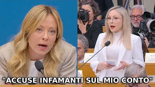 Giorgia Meloni Vs La Giornalista Del Domani Perchè Non Mi Chiede Di Casa Mia?