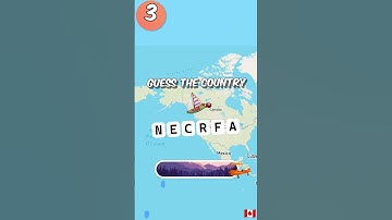 Guess the Country Name by Scrambled Letters! 🌍🤔 #shortsfeed #shorts  #quiz  #geography  #challenge