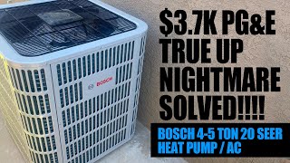 DO THIS to LOWER YOUR ENERGY BILL  Bosch 45 Ton 20 SEER Heat Pump Inverter. HOW YOU CAN AFFORD IT!