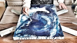 TEXTURE ART And FLUID ART 🌊💦💧 - Great for Beginners @EricaHughesArt