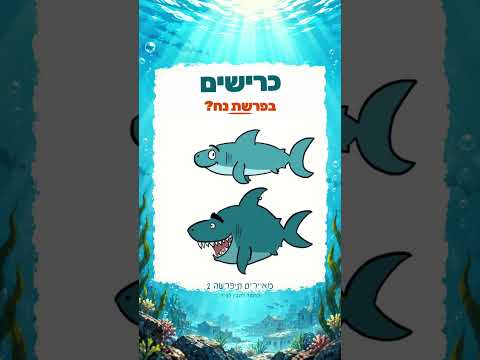 מה חשבו הכרישים על תיבת נח? בואו לצייר בערוץ!