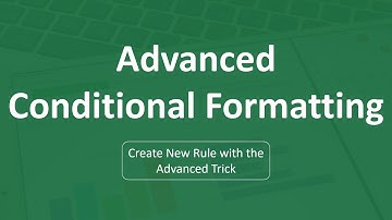 Conditional Formatting in Excel | Advanced Conditional Formatting Excel
