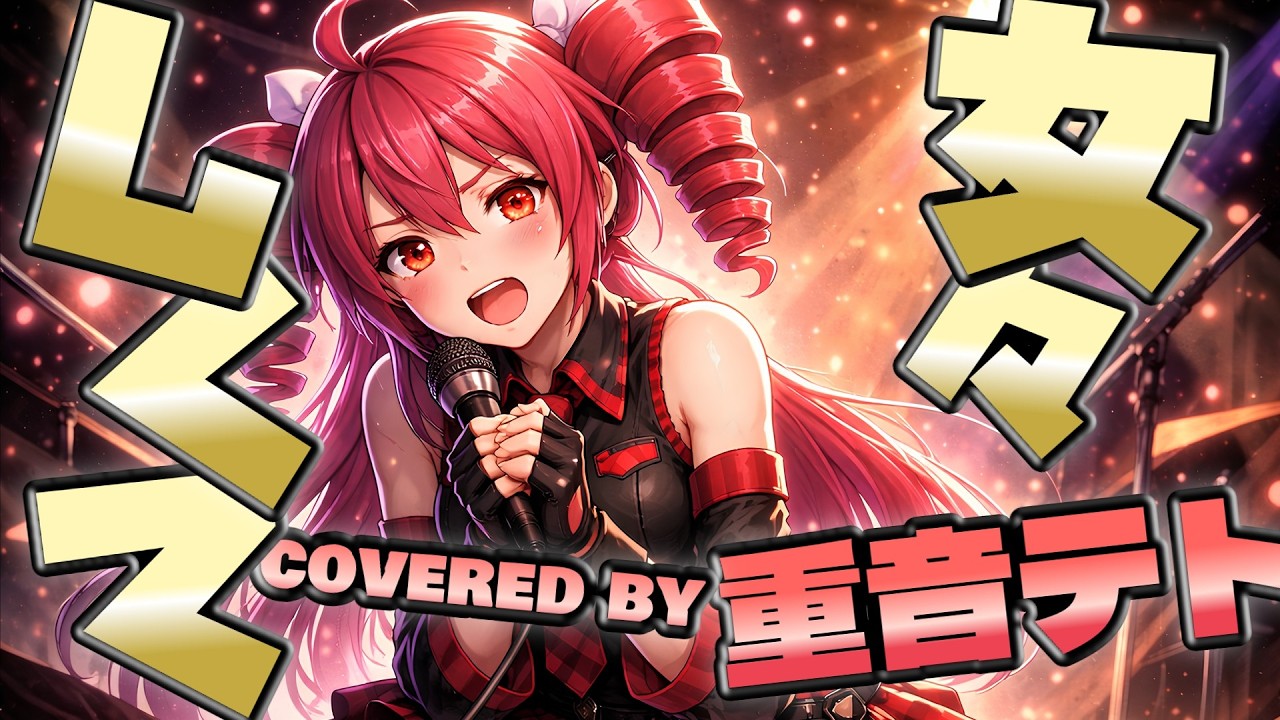 【重音テト】女々しくて - cover【ゴールデンボンバー】