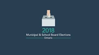 2018 Ontario Municipal Elections  - Online Voting