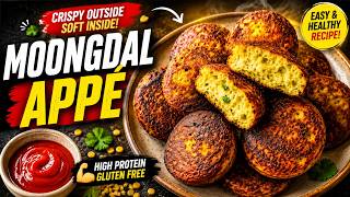 Moong Dal Appe Recipe | Crispy Outside Soft Inside | Healthy High Protein Breakfast screenshot 5