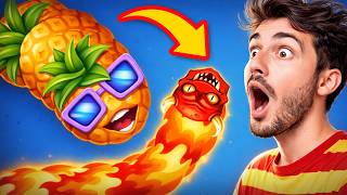 Insane Giant Worm Battle!🔥😮 Worms Zone.io Gameplay EP-04 screenshot 2