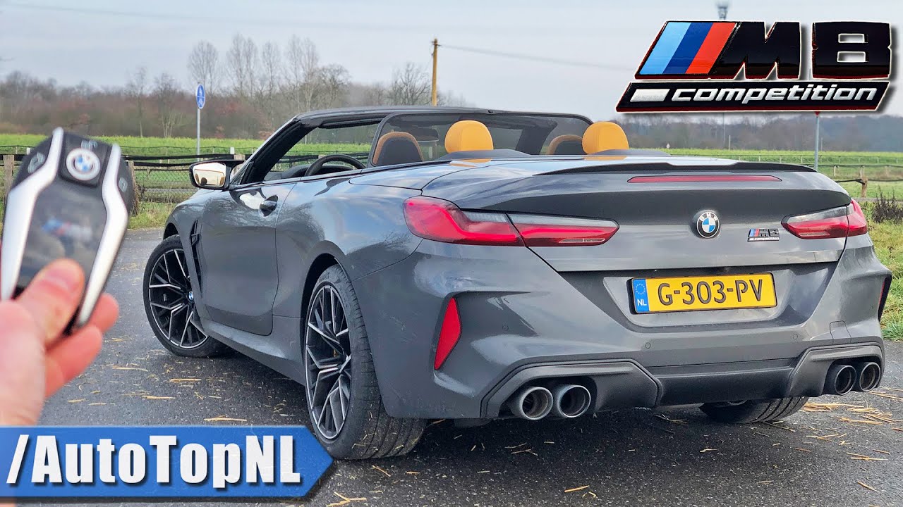 BMW M8 Competition 310km/h REVIEW on AUTOBAHN by AutoTopNL