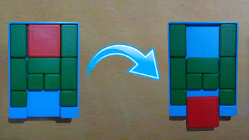 Klotski Puzzle Tutorial - Stop Motion Tutorial