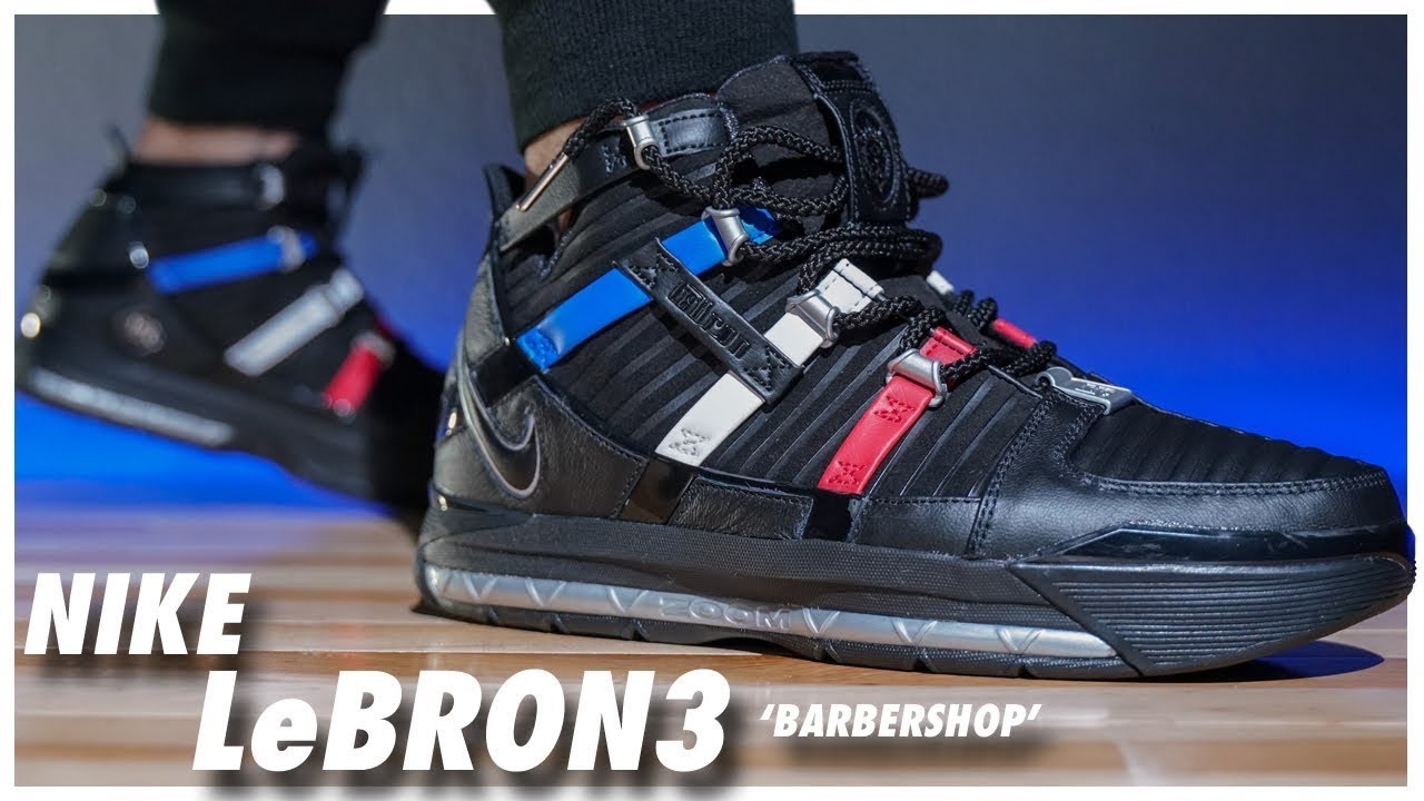 abolir Mala fe Fondos Nike LeBron 3 Retro Review - YouTube