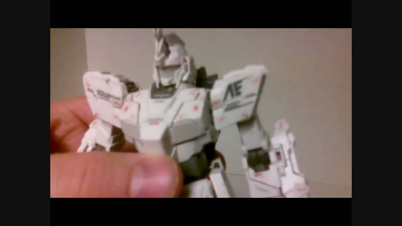 Master Grade RX-0 Unicorn Gundam Ver. KA Review - YouTube