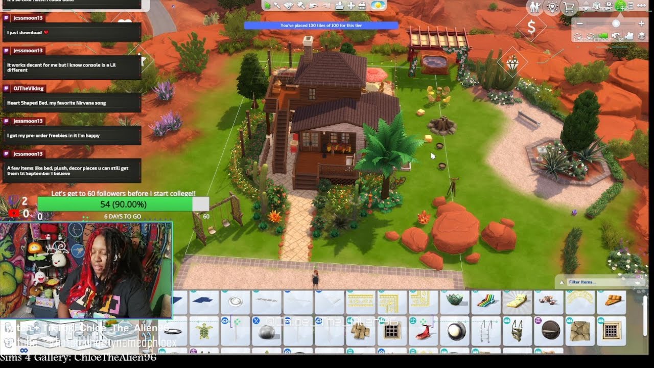 18+ Making Carnelian as a Sim and Tiny House in Sims 4!! 18+