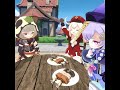 【原神】オリジナル料理を振る舞うディオナちゃん #shorts