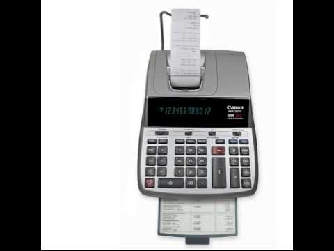 Canon MP25DV Standard Function Calculator