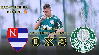 Nacional 0 x 3 Palmeiras - Melhores Momentos - Paulistão Sub-20 2024