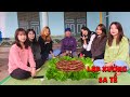 Chú Mạnh | Lạp Xưởng Nướng Sa Tế Chiêu Đãi Các Cháu Ngày Mưa