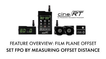 FEATURE OVERVIEW: FILM PLANE OFFSET - SET BY SUBJECT DISTANCE