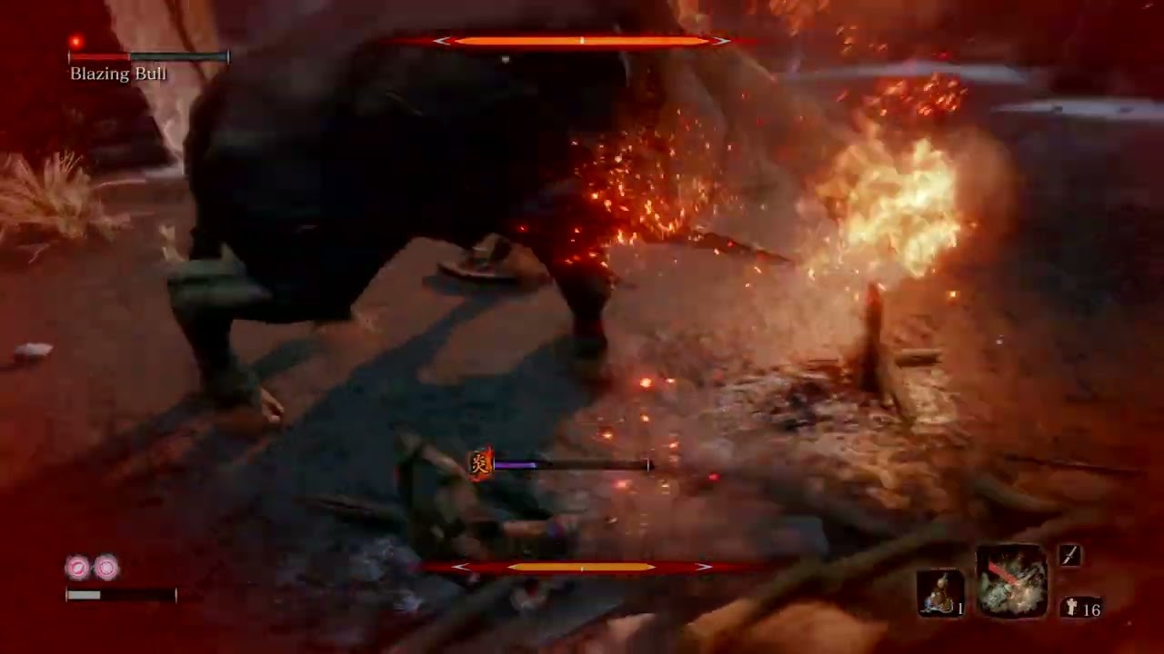 Blazing Bull Sekiro Shadows Die Twice YouTube