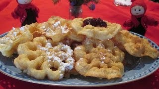 Scandinavian Rosette Cookies A traditional homemade Christmas cookie recipe for Jul! ♥