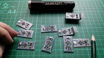 Arduino Pro Mini Identification - 5V, 3.3V, 8MHz or 16MHz