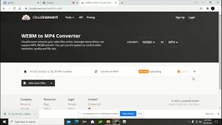 HOW TO COVERT FILES (CLOUD CONVERT)