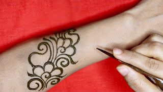 Easy Full hand Arabic Mehndi Design | Simple Arabic Shaded Mehndi Designs | Mehndi  | New Mehndi