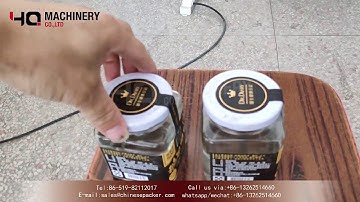 honey jar labeler one label for three side|bottle labeling machine price