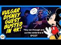 Vulgar Disney World Line Jumper Gets BUSTED by TikTok Users in 4K!