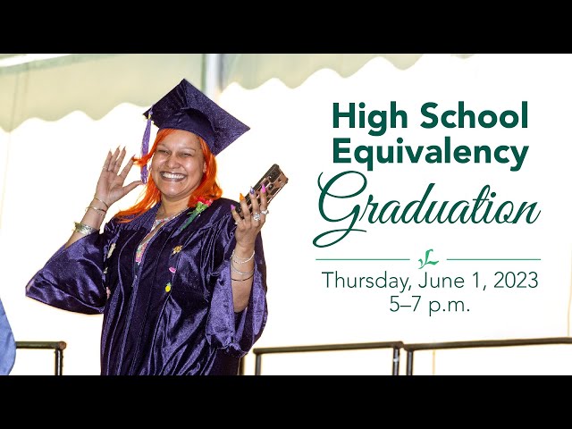 High School Equivalency Graduation - Class of 2023
