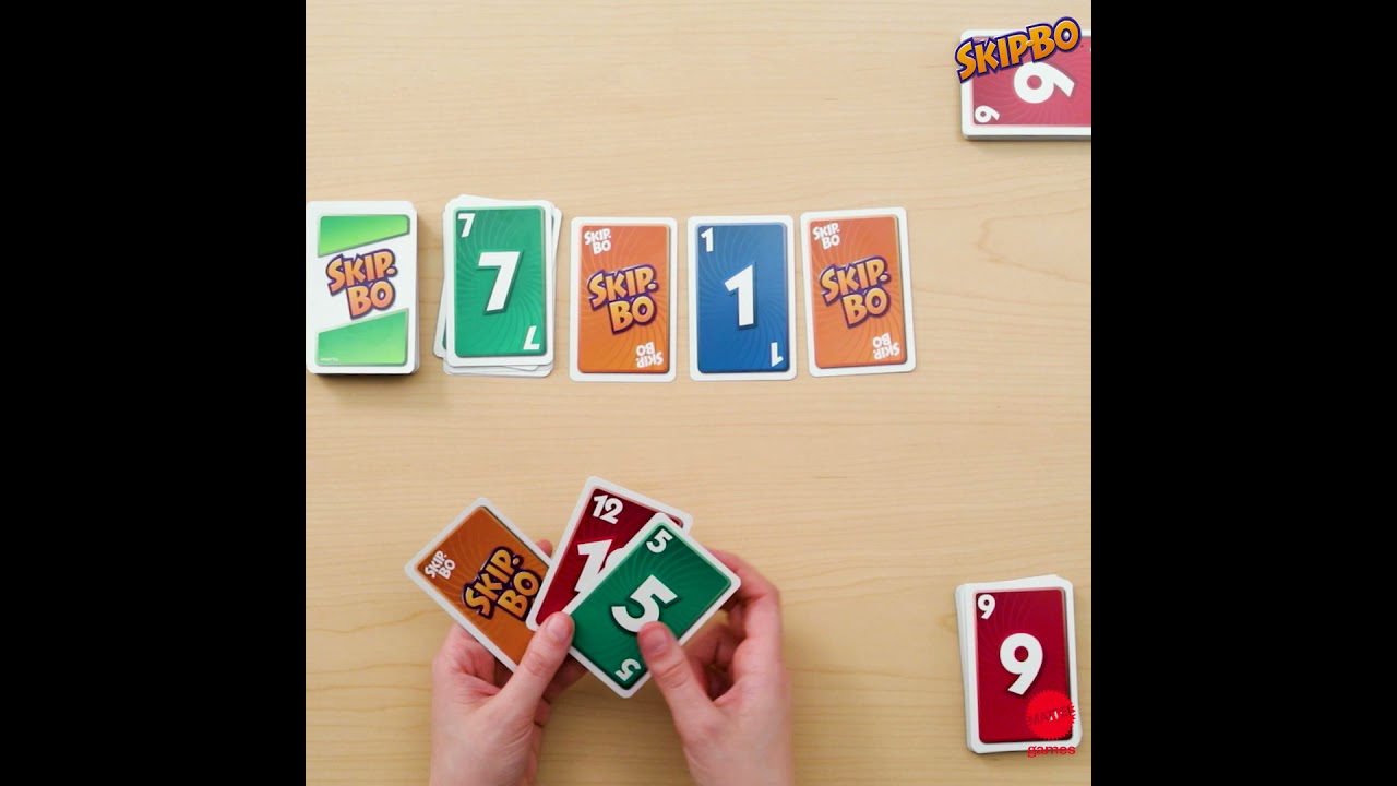 Skip-Bo Card Game - styles may vary