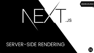 Next.js Tutorial - 31 - Server-side Rendering