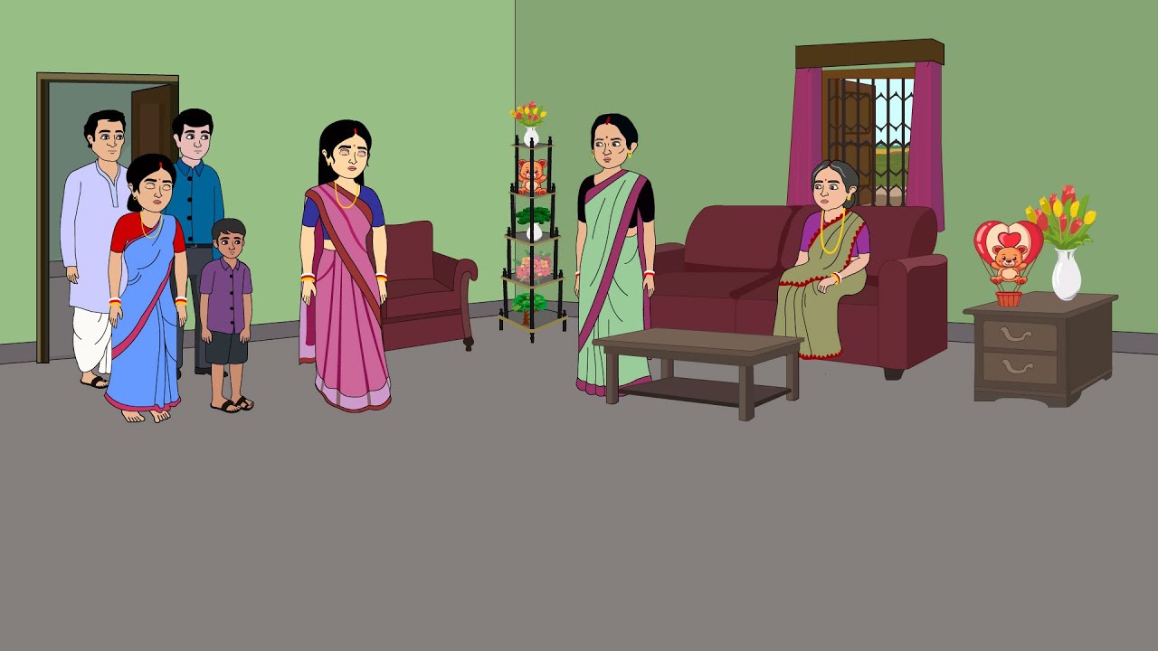 বড়মা ll Boroma ll bengali annimation ll ADK JUNIOR ll