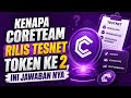 PINETWORK TERBARU~KENAPA CORETEAM RILIS TESNET TOKEN KE 2,INI JAWABAN NYA