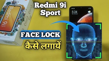 How To Set Face Lock in Redmi 9i Sport | Redmi 9i Sport Mai Face 🔐 Lock Kaise Lagayen @akstech4u