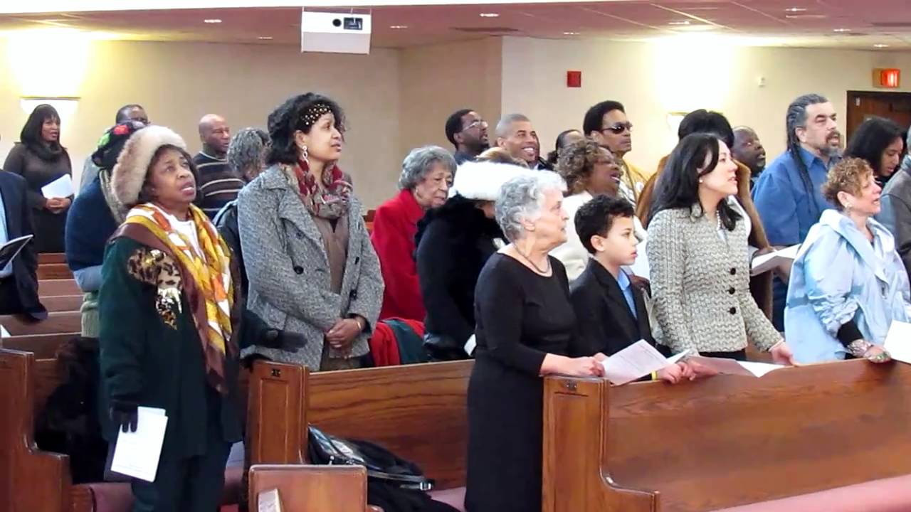 Part of the song "Lift every voice "