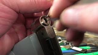 ASSA ABLOY UNION Euro raked.