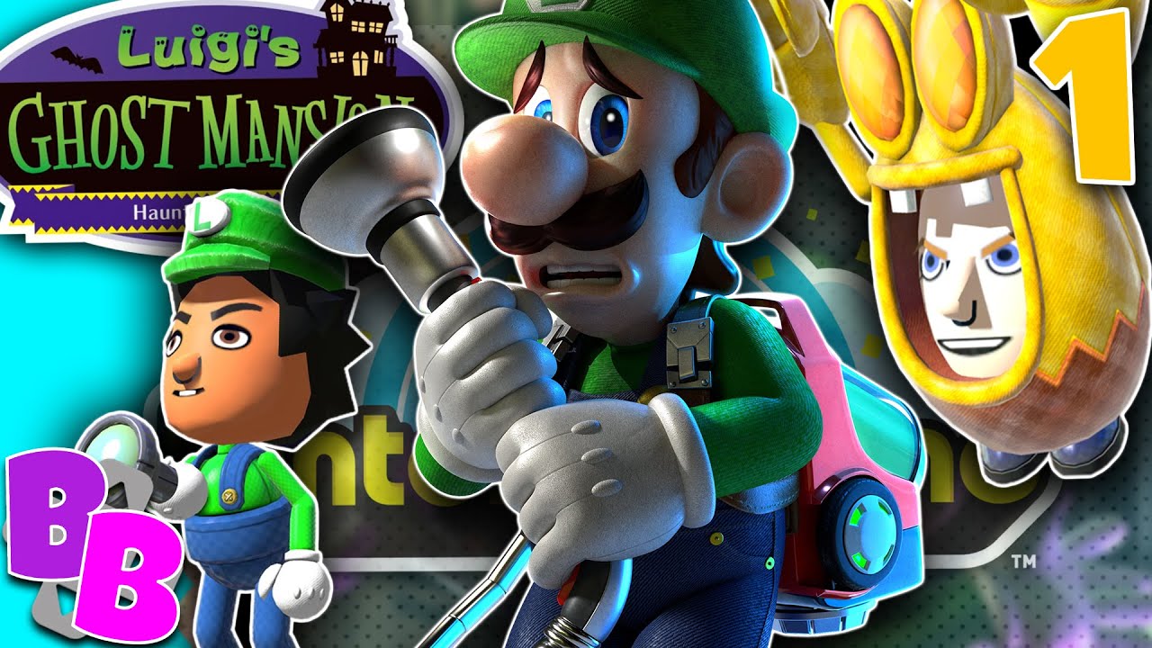 LUIGI'S GHOST MANSION (Nintendo Land) - Button Buddies! - YouTube