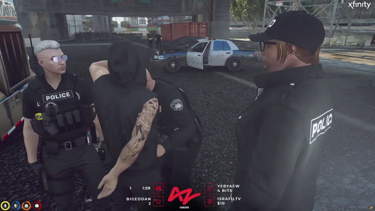 Tony takes cops on a wild ride of a chase