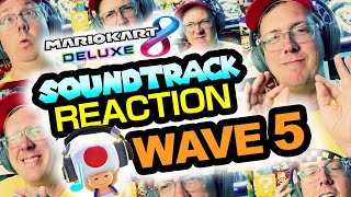 Wave 5 SOUNDTRACK REACTION for Mario Kart 8 Deluxe