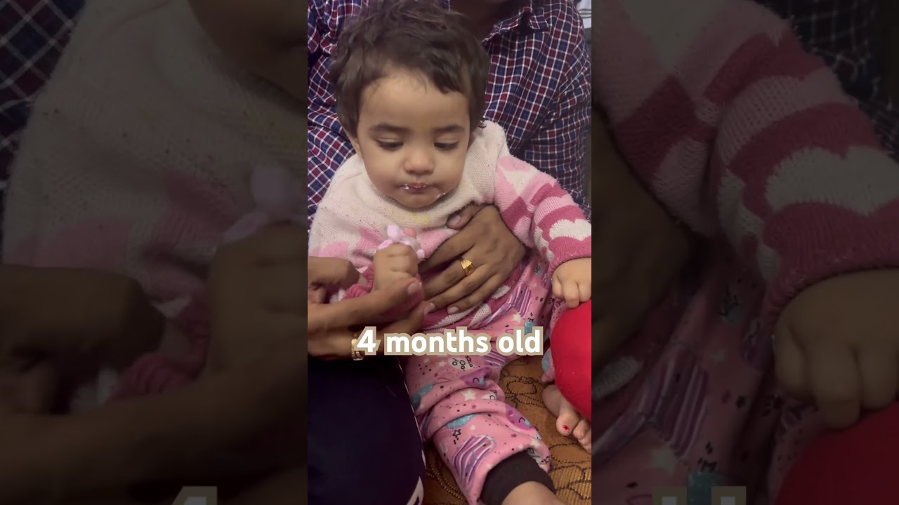 4 month’s baby birthday celebration 