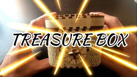 BUILD VIDEO 3D wooden puzzle - ROBOTIME Treasure box