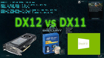 Ashes of Singularity DX12 vs DX11 benchmark - watercooled i7-5960x + Titan X test
